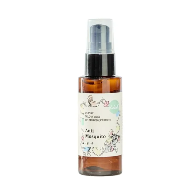 Kvítok Repelentní Tělový Olej - Dětský, 50 ml