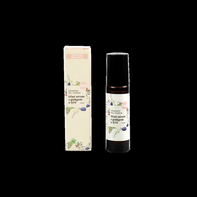 KVITOK Roll-on sérum noční oční s Ginkgem a Q10 10 ml