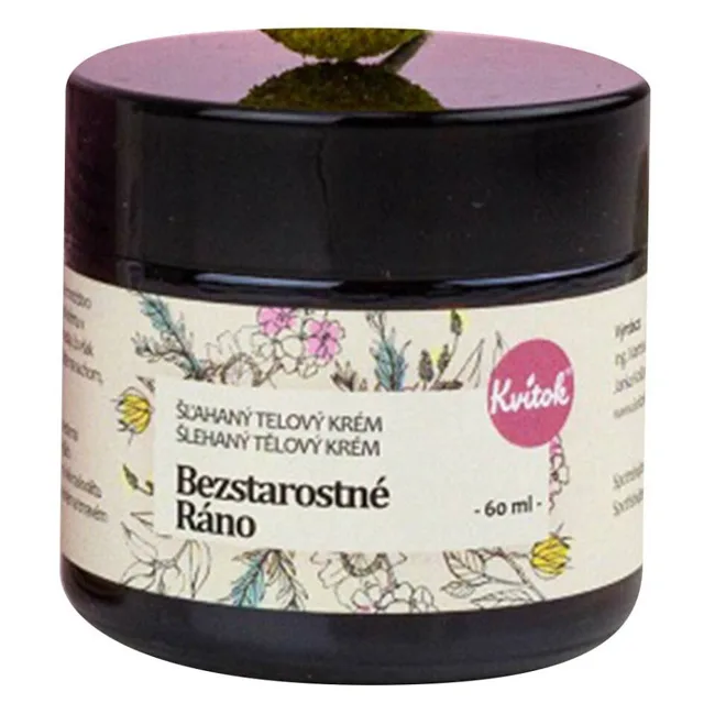 KVITOK šlehaný tělový krém Bezstarostné ráno 60 ml, poškozený obal