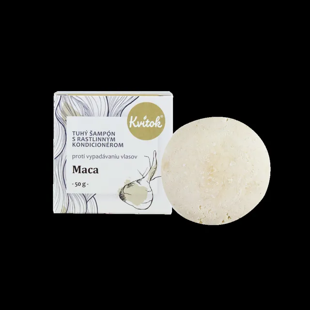 KVITOK Tuhý šampón Maca XL 50 g