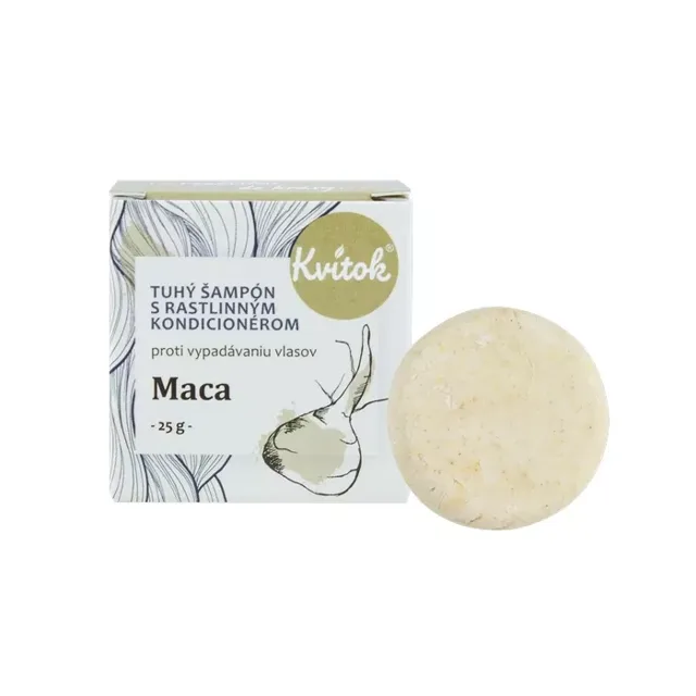 Kvitok – Tuhý šampon proti vypadávání vlasů Maca 50 g