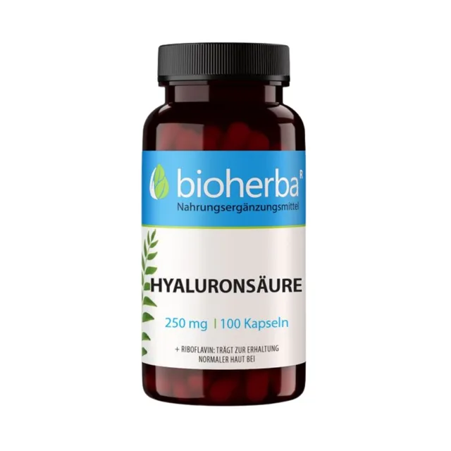 Kyselina hyaluronová 250 mg – 100 kapslí – Bioherba