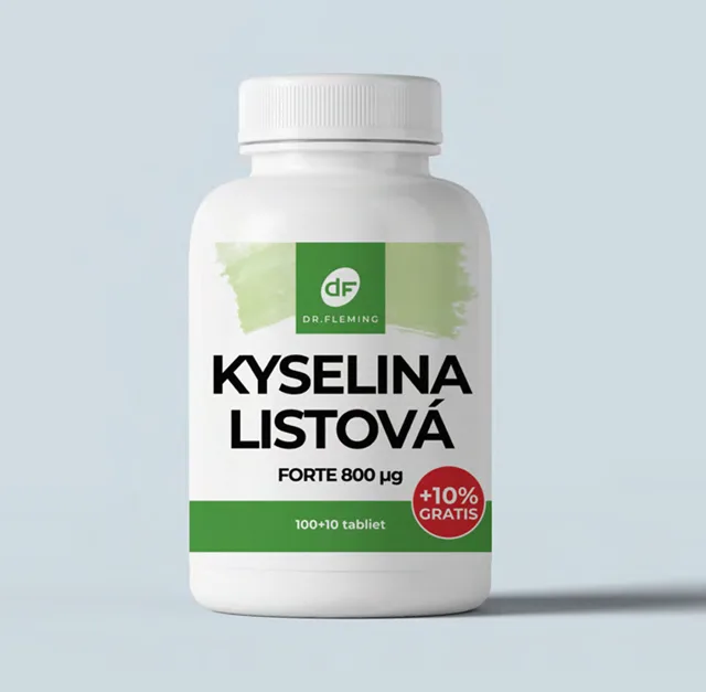 Kyselina listová - 110 tablet - Dr. Fleming