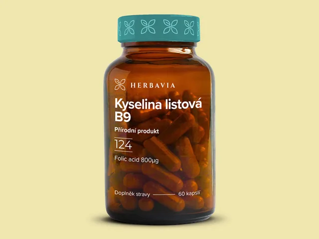 Kyselina listová -B9 - 60 kapslí