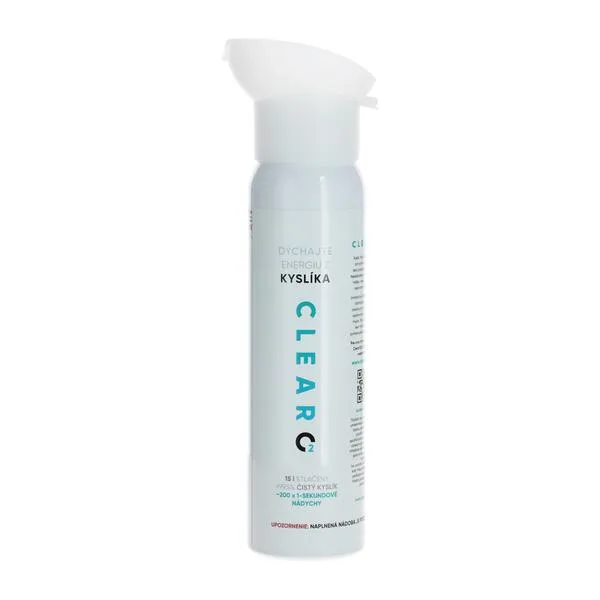 Kyslíková láhev s náustkem ClearO2 Oxygen, 15 l