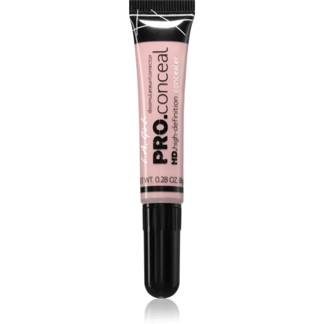L.A. Girl Cosmetics HD Pro. Conceal tekutý korektor odstín Cool Pink 8 g