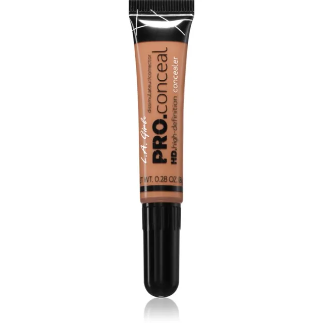 L.A. Girl Cosmetics HD Pro. Conceal tekutý korektor odstín Medium Bisque 8 g