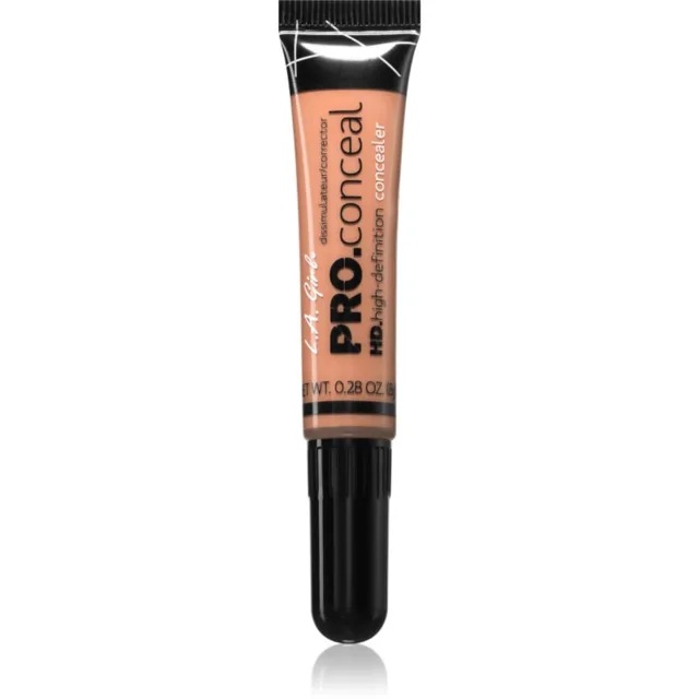 L.A. Girl Cosmetics HD Pro. Conceal tekutý korektor odstín Nude 8 g