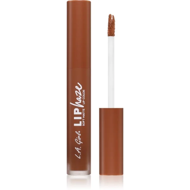 L.A. Girl Cosmetics Lip Haze dlouhotrvající matná tekutá rtěnka odstín 766 All About It 3.3 ml