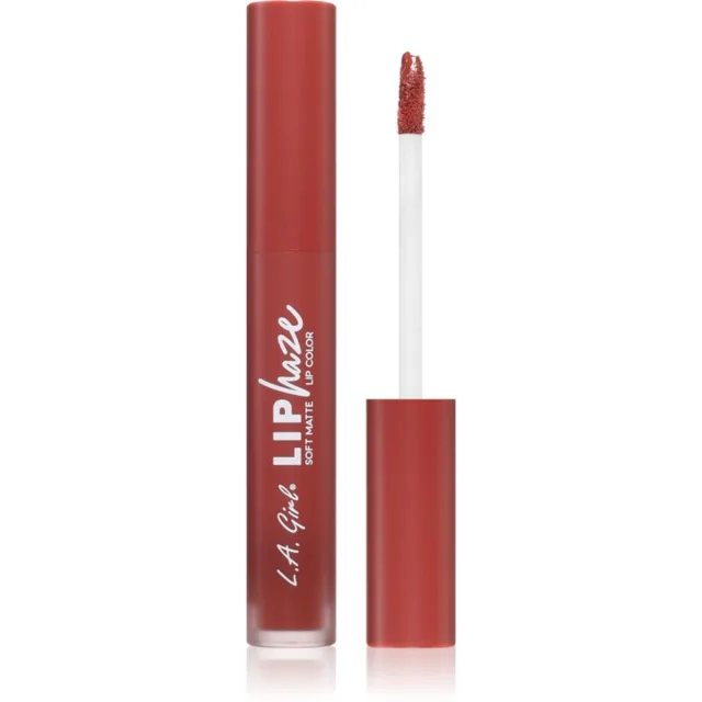 L.A. Girl Cosmetics Lip Haze dlouhotrvající matná tekutá rtěnka odstín 768 Flirty 3.3 ml