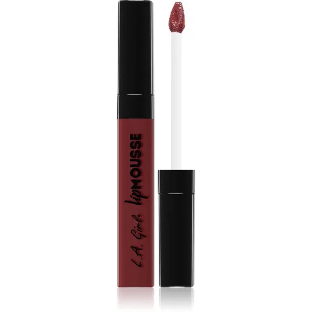 L.A. Girl Cosmetics Lip Mousse krémová rtěnka odstín Lowkey 6 ml