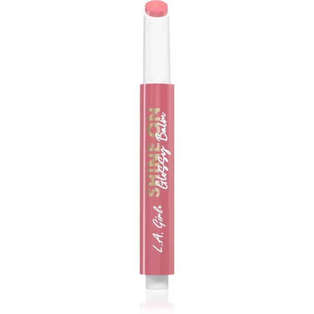 L.A. Girl Cosmetics Shine On lesklý balzám na rty s hydratačním účinkem odstín Angelic Glow 2 g