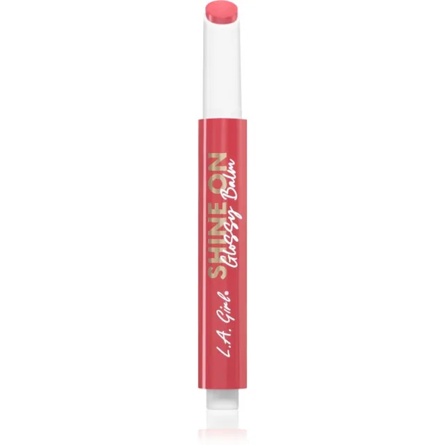 L.A. Girl Cosmetics Shine On lesklý balzám na rty s hydratačním účinkem odstín Glossy Rosé 2 g