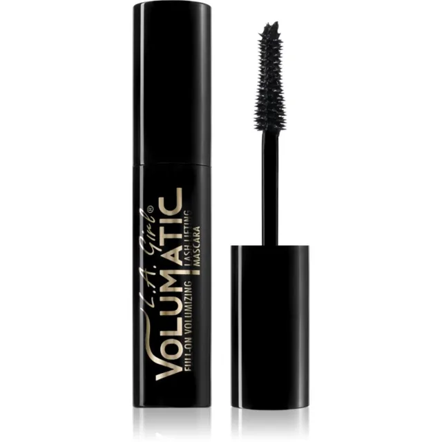L.A. Girl Cosmetics Volumatic voděodolná řasenka pro objem a natočení řas odstín Ultra Black 10 ml