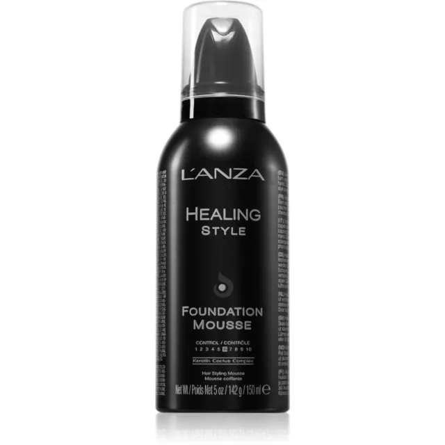 L'anza Healing Style  Foundation Mousse pěna na vlasy pro hladký styling a objem 142 ml