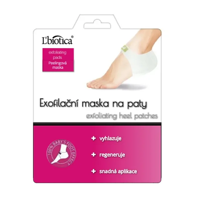 L'biotica Exfoliační maska na paty