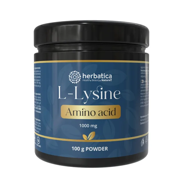 L-lyzin - 100 g prášek - Herbatica