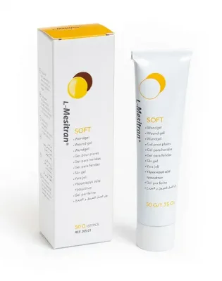 L-Mesitran Soft KRYTÍ GELOVÉ HYDROAKTIVNÍ ANTIMIKROBIÁLNÍ GEL PRO HOJENÍ RAN,TUBA 50 G