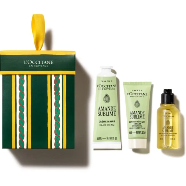 L’Occitane Amande Sublime Ornament dárková sada