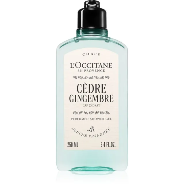 L’Occitane Cèdre Gingembre Perfumed Shower Gel sprchový gel 250 ml