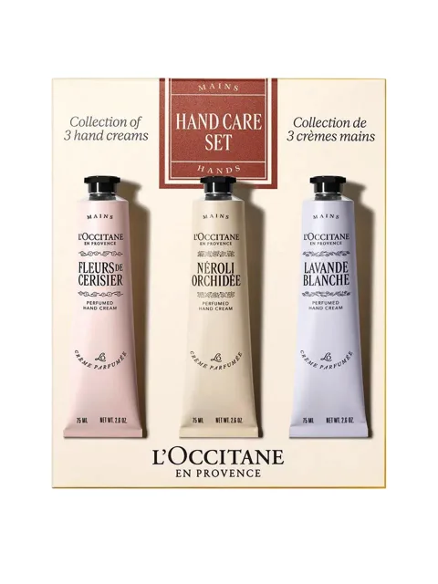 L'Occitane en Provence Dárková sada krémů na ruce Mixed Lines Hand Care Set
