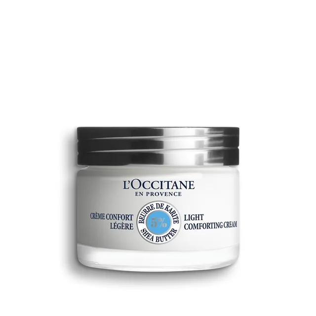 L'Occitane en Provence Jemný pleťový krém 5% Shea Butter (Light Comforting Cream) 50 ml