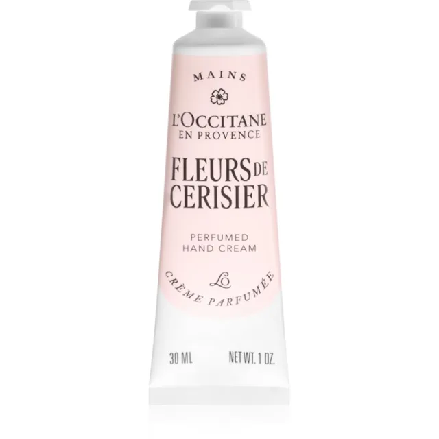 L’Occitane Fleurs de Cerisier krém na ruce s parfemací třešňový květ 30 ml