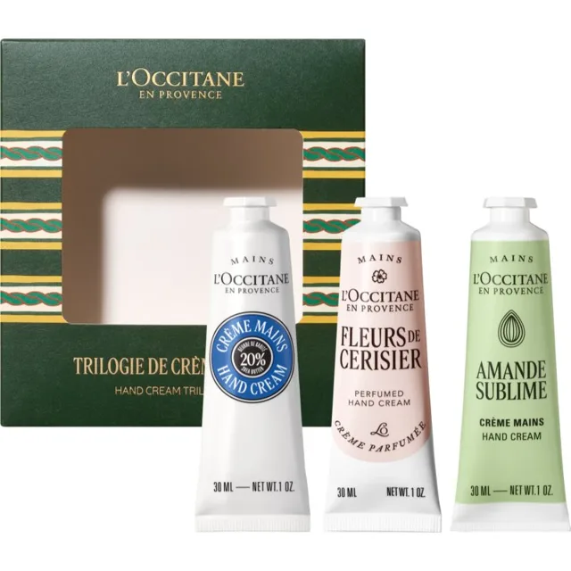 L’Occitane Hand Cream Trio dárková sada