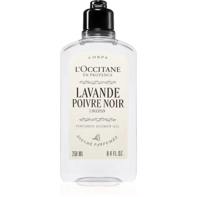 L’Occitane Lavande Poivre Noir Perfumed Shower Gel sprchový gel 250 ml