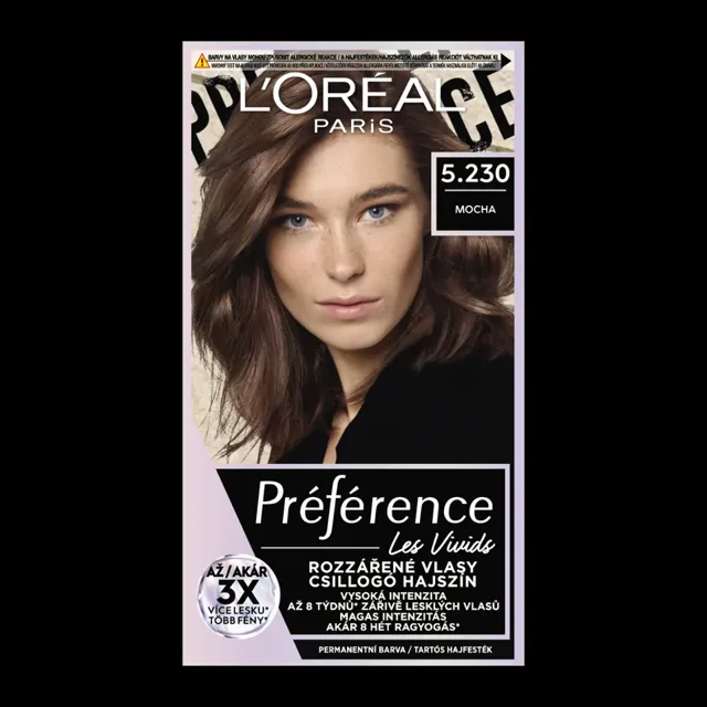 L'Oréal Barva na vlasy Préférence Vivid Colors 5.230 mocha