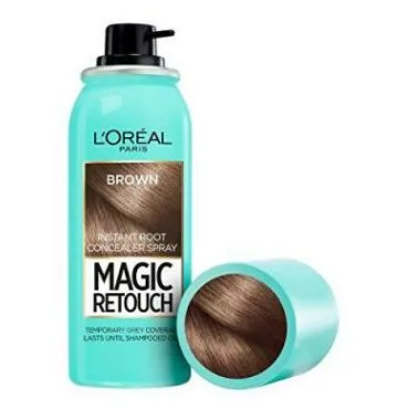 L'ORÉAL Magic Retouch Vlasový korektor šedin a odrostů 03 Brown 75 ml