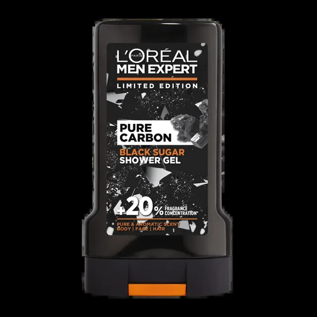 L'Oréal Men Sprchový gel Pure Carbon 250 ml