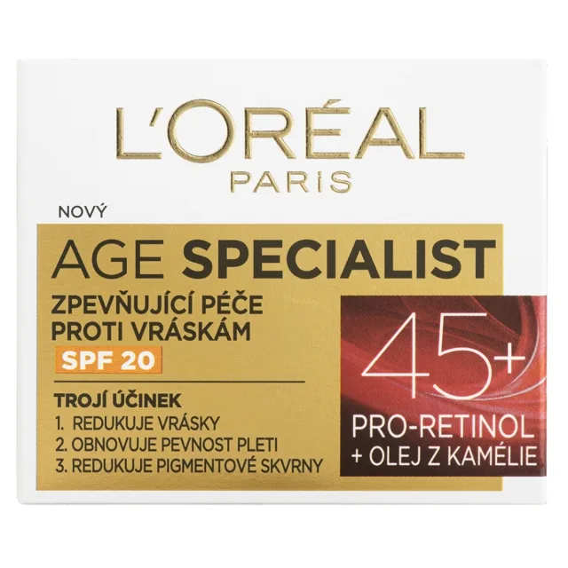 L´ORÉAL Paris Age Specialist Denní krém 45 + SPF 20 50 ml