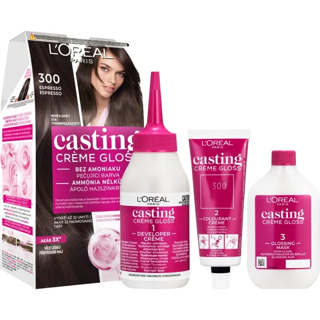 L’Oréal Paris Casting Creme Gloss barva na vlasy odstín 300 Espresso 1 ks