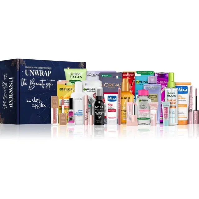 L’Oréal Paris DIY Advent Calendar Unwrap the Beauty Gift adventní kalendář