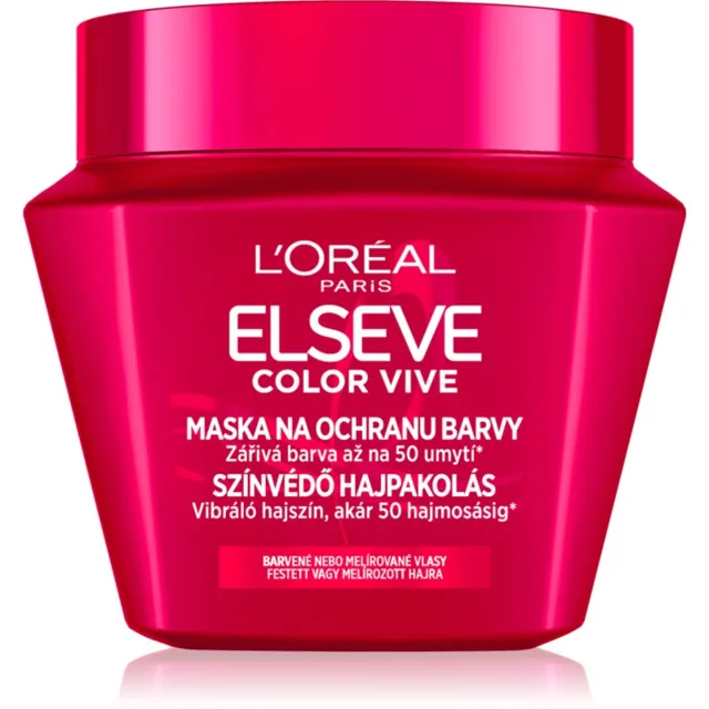 L’Oréal Paris Elseve Color-Vive maska pro barvené vlasy 300 ml