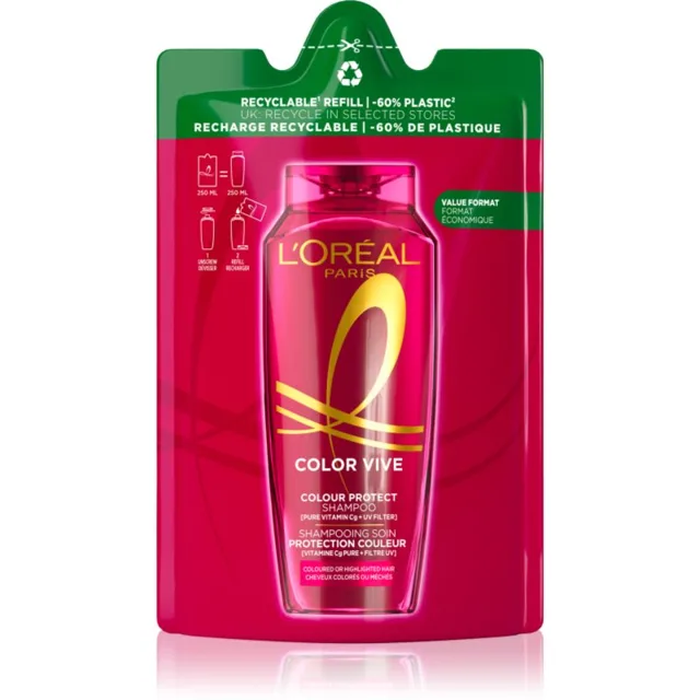 L’Oréal Paris Elseve Color-Vive šampon pro barvené vlasy Refill 250 ml
