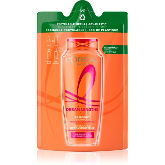 L’Oréal Paris Elseve Dream Long obnovující šampon Refill 250 ml