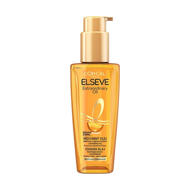 L'ORÉAL Paris Elseve Extraordinary Oil Hedvábný olej na všechny typy vlasů 100 ml