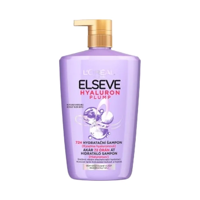 L'ORÉAL Paris Elseve Šampon na vlasy Hylauron Plump 1 l