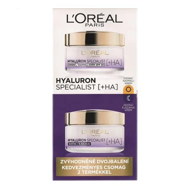 L´ORÉAL Paris Hyaluron Specialist Denní krém 50 ml + Noční krém 50 ml