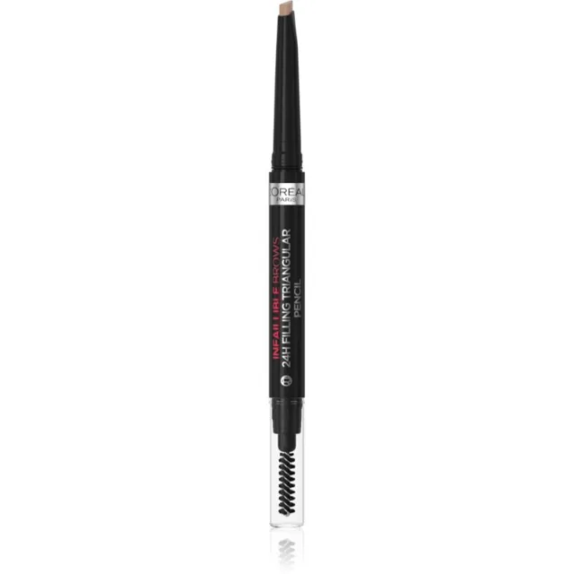 L’Oréal Paris Infaillible 24h Filling Triangular Pencil precizní tužka na obočí voděodolná odstín Auburn 1 ml