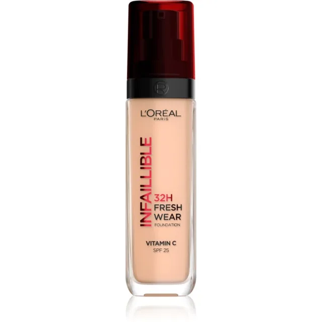 L’Oréal Paris Infaillible 32H Fresh Wear dlouhotrvající tekutý make-up odstín 110 Cool Rosé 30 ml