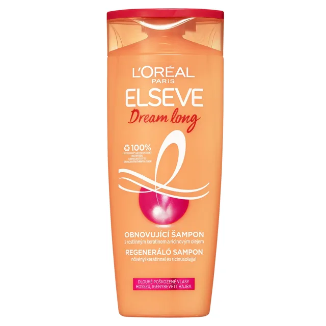 L'Oréal Paris Obnovující šampon pro poškozené dlouhé vlasy Elseve Dream Long (Shampoo) 700 ml