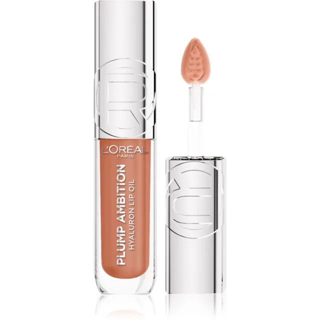 L’Oréal Paris Plump Ambition lesk na rty pro větší objem s kyselinou hyaluronovou odstín 641 Latte Glace 5 ml