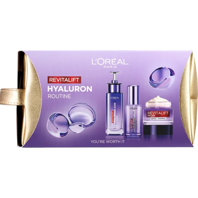 L'Oréal Paris Revitalift Filler dárková sada 3 ks
