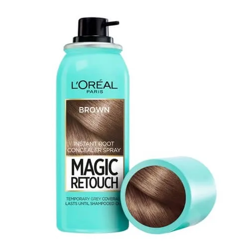 L'Oréal Paris Vlasový korektor šedin a odrostů Magic Retouch (Instant Root Concealer Spray) 75 ml 10 Brown
