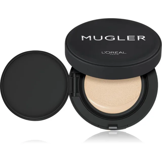 L’Oréal Paris x Mugler dlouhotrvající kompaktní make-up pro plné krytí odstín 02 Rosy Light / Illusion 2 14 g