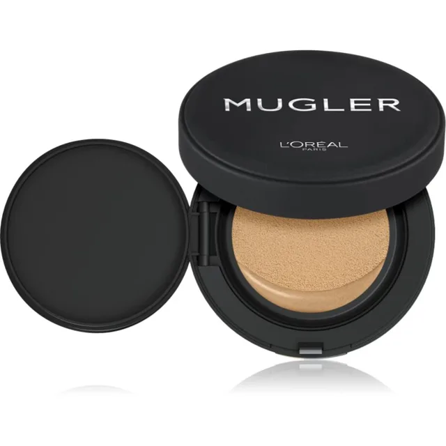 L’Oréal Paris x Mugler dlouhotrvající kompaktní make-up pro plné krytí odstín Illusion 6 / Rich Medium 14 g