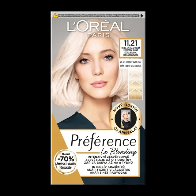 L'Oréal Permanentní barva na vlasy Préférence Intensive 11.21 Moscow